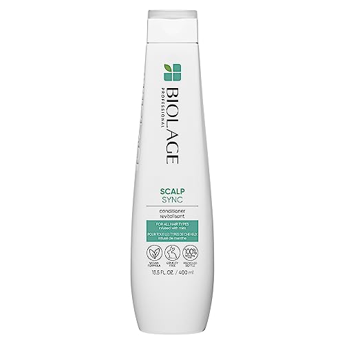 Biolage Scalp Sync Conditioner - Soothes Dandruff, Nourishes Scalp, Paraben Free - 13.5 Fl. Oz