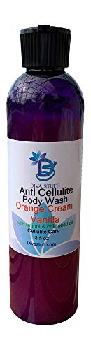 Diva Stuff Body Wash - Targets Cellulite, With Retinol & Caffeine, Orange Cream Scent - 8oz