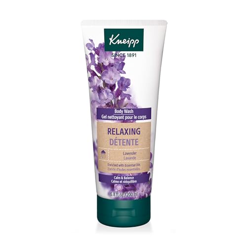 Kneipp Relaxing Lavender Body Wash - Soothes & Gently Cleanses, Vegan - 6.76 fl oz