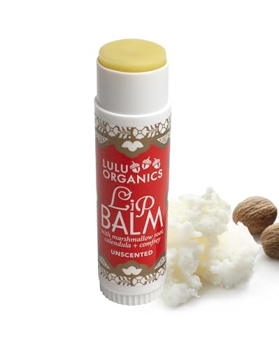 Lulu Organics Lip Balm - Nourishing Moisture for Dry Lips, Handmade with Natural Ingredients - 0.5oz