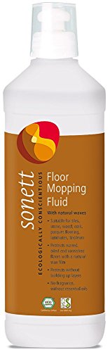 Sonett Organic Floor Cleaner - Protects Floors with Natural Wax, 100% Biodegradable - 17 fl. oz.