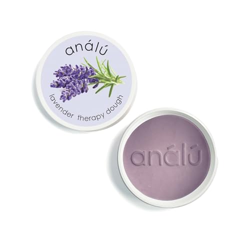 Analu Lavender Therapy Dough - Natural Stress Relief, Aromatherapy & Sensory Play - 1 Pack