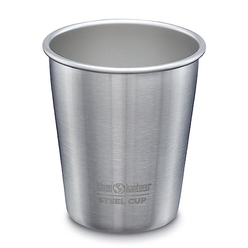 Klean Kanteen Stainless Steel Drinking Glass - Durable, Flavor-Neutral, Dishwasher Safe - 10oz