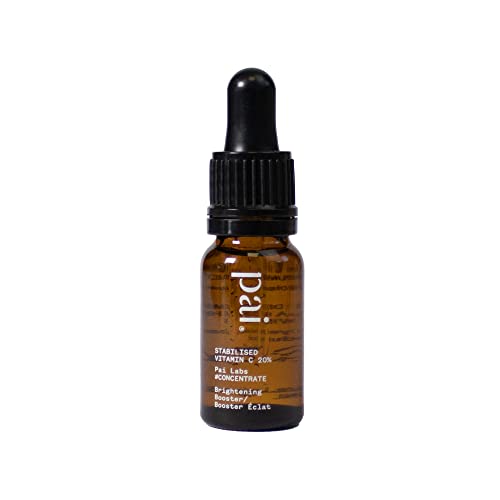 Pai Skincare Facial Serum - 20% Vitamin C Booster for Radiant Skin, Vegan & Natural - 0.3 fl oz