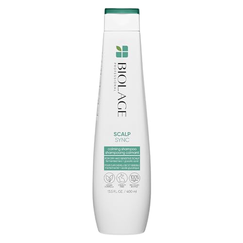 Biolage Calming Shampoo - Hydrates & Soothes Dry Scalp, Paraben & Silicone Free - 13.5oz