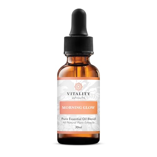 Vitality Extracts Morning Glow - Hydrating Serum with Avocado & Rosehip Oil for All Skin Types - 1oz