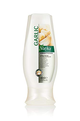 Dabur Vatika Naturals Conditioner - Nourishing Garlic Formula for All Hair Types - 400ml
