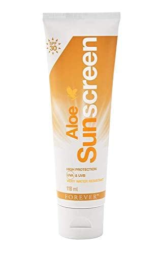 Forever Living Aloe Sunscreen SPF 30 - Moisturizing, Water-Resistant, Non-Greasy - 4 fl oz