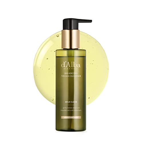 d'alba Piedmont Facial Cleanser - Hydrating, Calming, Vegan with White Truffles, 6.76oz