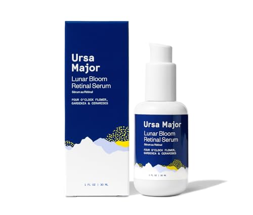 Ursa Major Lunar Bloom Retinal Serum - Smooths Fine Lines, Vegan & Cruelty-Free - 1.0oz