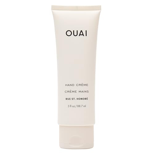 OUAI Hand Cream - Deeply Nourishing, Hydrating with Coconut Oil & Shea Butter - 3 Oz