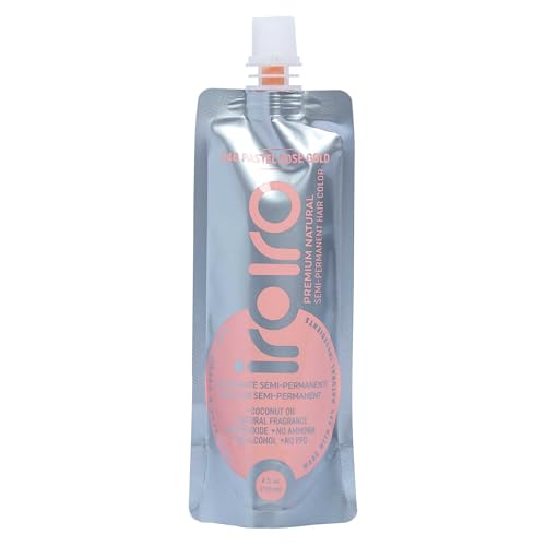 IROIRO Premium Hair Dye - Vibrant Color, Vegan & Cruelty-Free, Nourishing Coconut Oil - 4oz