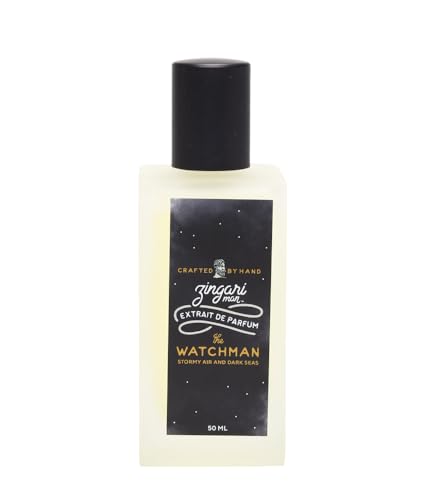 Zingari Man The Watchman Cologne - Long Lasting Dark Seas Scent, Handcrafted - 50ml