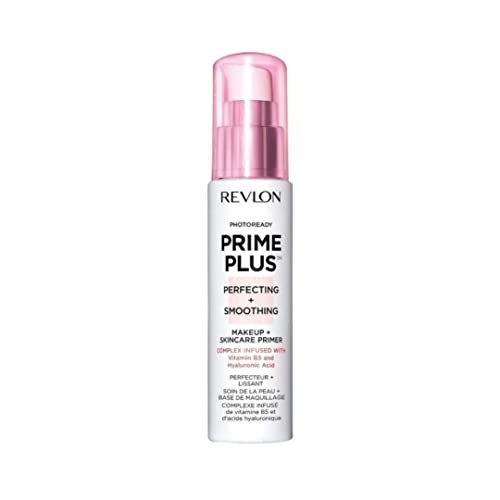 Revlon Face Primer - Blurs Fine Lines, Infused with Vitamin B5 & Hyaluronic Acid - 1 Oz