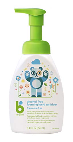 Babyganics Alcohol-Free Foaming Hand Sanitizer - Gentle, Non-Allergenic, Fragrance-Free - 8.45oz