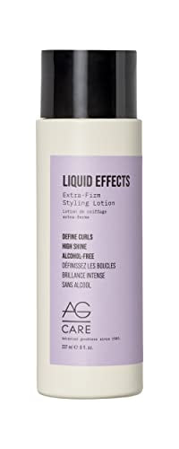 AG Care Hair Styling Cream - Extra-Firm Curl Enhancer, Plant-Based Ingredients - 8 Fl Oz