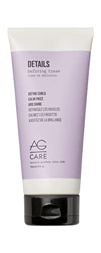 AG Care Curl Details Defining Cream - Nourishing Curl Enhancer, Vegan & Cruelty-Free - 6 Fl Oz