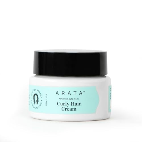 Arata Advanced Curl Care Hair Cream - Intensive Moisture & Curl Definition with Oils - 100 GM