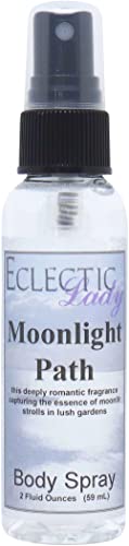 Moonlight Path Body Mist - Hydrating, Paraben-Free, Handcrafted Fragrance - 2oz