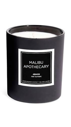 Matte Black Candle - Abaco Scent, Clean Burning Coconut & Soy Wax, Non Toxic - 8oz