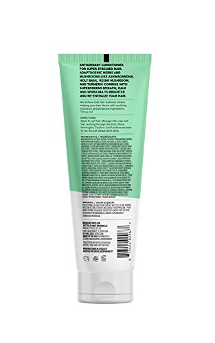 Acure Conditioner - Brightening Antioxidant for Stressed Hair, 100% Vegan - 8 Fl Oz