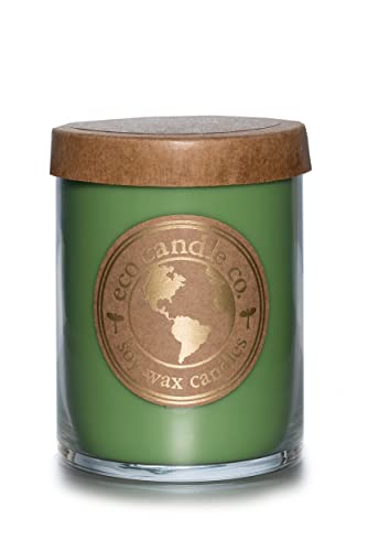 Eco Candle Co. Caramel Apple Candle - Tart Apples & Creamy Caramel, 100% Soy, 18oz