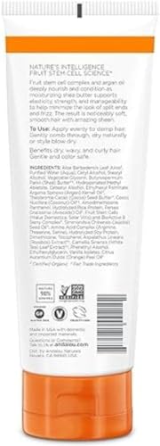 Andalou Naturals Hair Styling Cream - Moisture-Rich with Argan Oil & Shea Butter - 6.8 Fl Oz