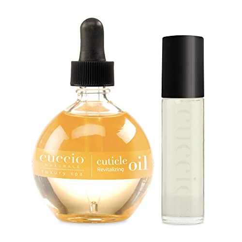 Cuccio Naturale Cuticle Revitalizing Oil Set - Intense Hydration, Milk & Honey - 2 Pc