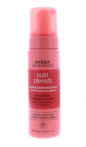 Aveda Nutriplenish Hair Mousse - Hydrating Hold, Nourishing for Color-Treated Hair - 6.7oz