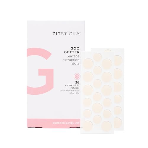 ZitSticka Pimple Patches - Fast Acne Treatment, Moisture-Infused & Biodegradable - 36 Count