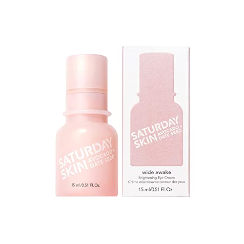 Saturday Skin Eye Cream - Brightens, Reduces Dark Circles, Hydrates - 0.51 Fl Oz