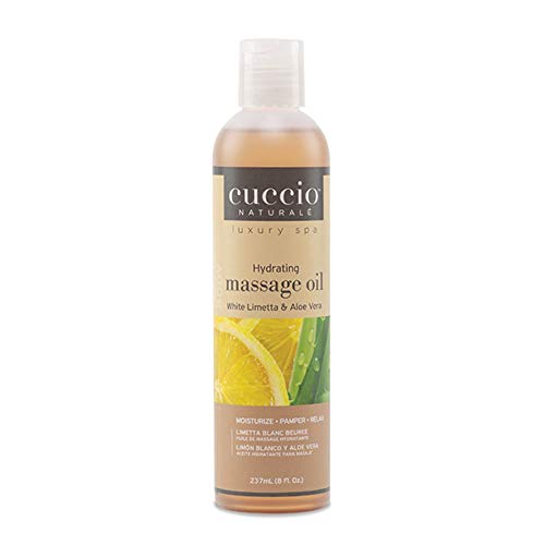 Cuccio Naturale Body Oil - Deeply Hydrating, Paraben-Free with Aloe Vera - 8 oz