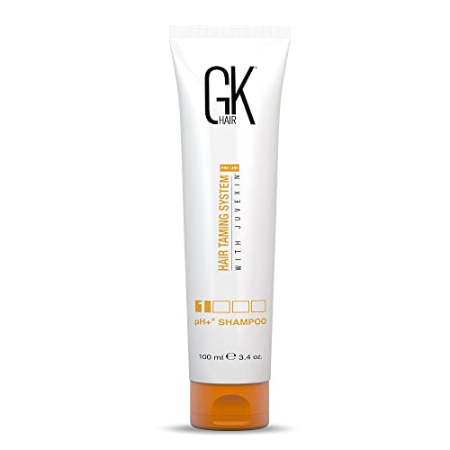GK HAIR Clarifying Shampoo - Deep Cleanses, Strengthens with Aloe Vera & Vitamins - 3.4oz