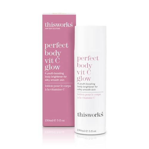 thisworks Perfect Body Lotion - Youth-Boosting Glow, Vitamin C & Hyaluronic Acid - 5oz