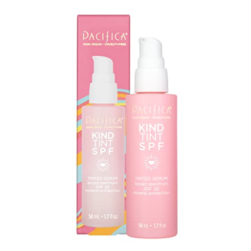 Pacifica Beauty Kind Tint Serum - Broad Spectrum UVA/UVB Protection, Vegan Collagen - 1.7 fl oz