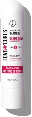 Love Ur Curls Shampoo - Moisturizing, Gentle Cleanser for Defined Curls, Vegan - 8.5oz