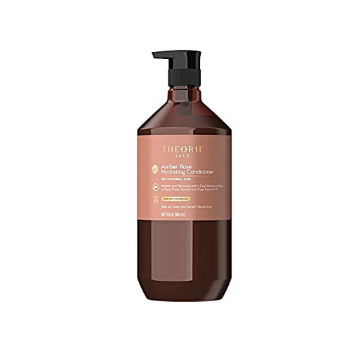 Theorie Amber Rose Hydrating Conditioner - Nourishes & Hydrates, Vegan & Cruelty-Free - 800ML