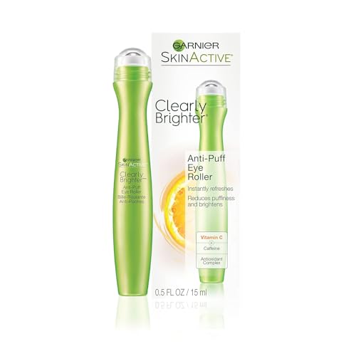 Garnier Eye Cream - Reduces Puffiness, Brightens with Caffeine & Vitamin C - 0.5 Fl Oz