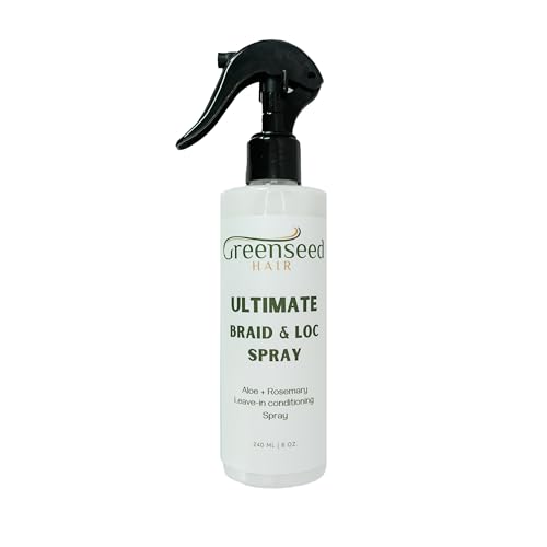 Greenseed Hair Detangler - Hydrating Leave-In Conditioner for Braids & Locs - 8oz