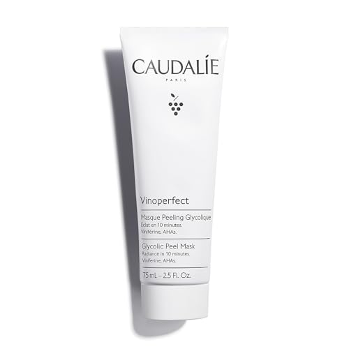 Caudalie Vinoperfect Glycolic Peel Mask - Boosts Radiance, Brightens Skin Texture - 2.5 Fl. Oz