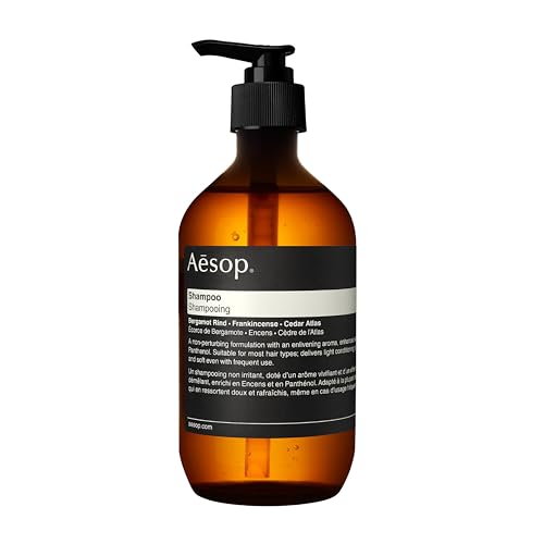 Aesop Shampoo - Soft, Shiny Hair with Frankincense & Panthenol - Citrus Aroma, 16.9 oz