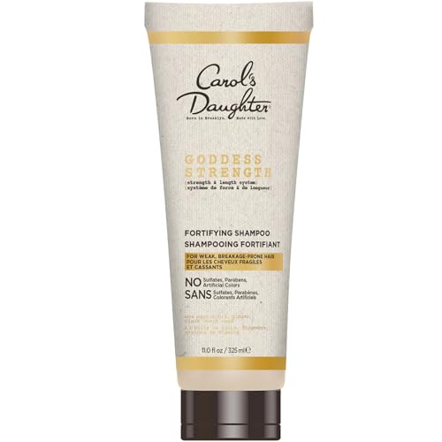Carol's Daughter Shampoo - Strengthens Weak Curly Hair, Moisturizes with Castor Oil - 11 Fl Oz