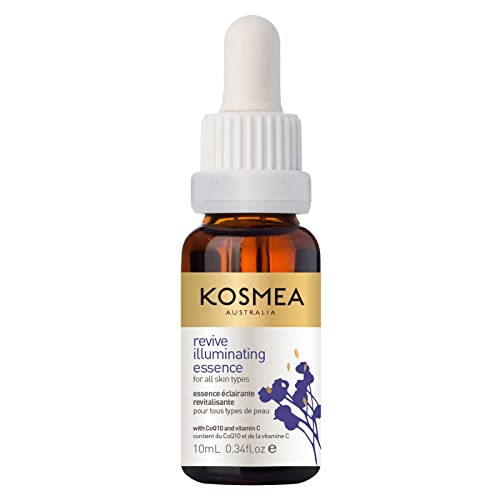 Kosmea Revive Illuminating Essence - Brightening Hydrating Face Oil, Organic Ingredients - 10ml