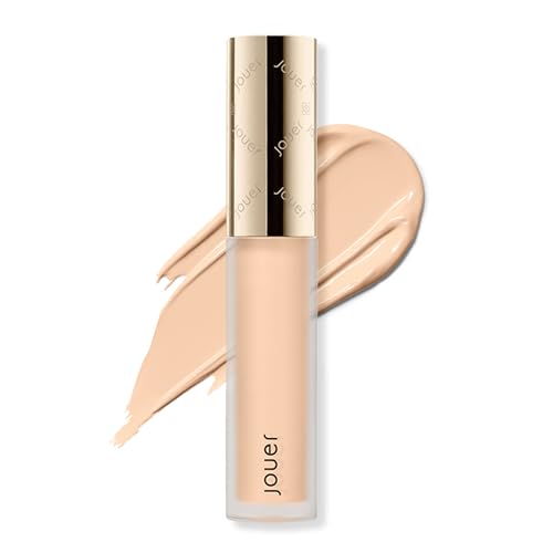 Jouer High Coverage Liquid Concealer - Brightens, Full Coverage, Vegan - Soft Matte, Wheat