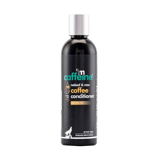 mCaffeine Hair Conditioner - Strengthens & Nourishes with Argan Oil, Pro-vitamin B5 - 250ml