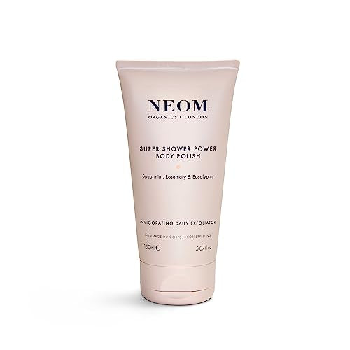 NEOM Body Scrub - Invigorating Exfoliator with Spearmint & Eucalyptus, Vegan - 200g