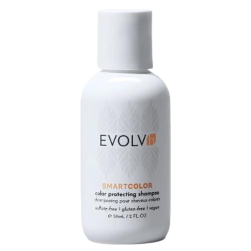 EVOLVh Natural Shampoo - Protects Color, Nourishes Hair, Vegan & Non-Toxic - 2 fl oz