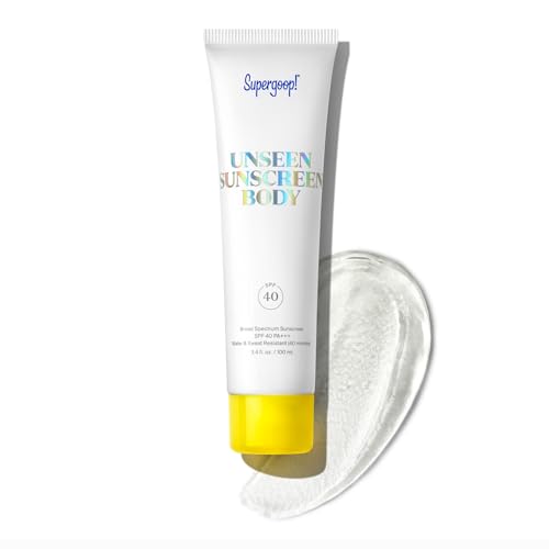 Supergoop! Unseen Sunscreen Body SPF 40 - Invisible Moisturizing Protection - 3.4 fl oz