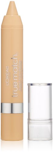 L'Oreal Paris True Match Crayon Concealer - Buildable Coverage, Easy Blend, Fair/Light Warm - 0.1oz