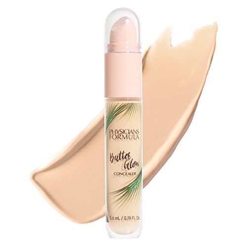 Physicians Formula Butter Glow Concealer - Nourishing Coverage, Cruelty-Free - Fair-to-Light